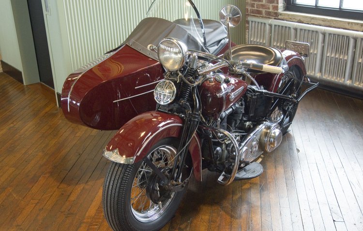 1946 Harley-Davidson “Knucklehead” with Sidecar