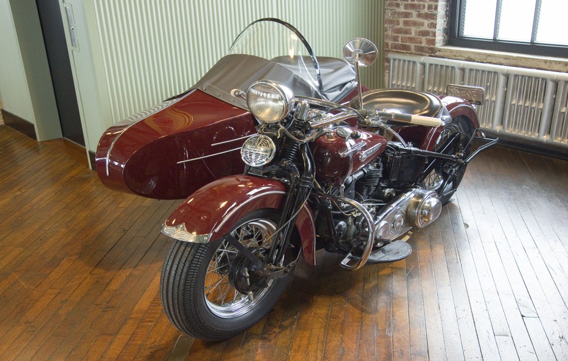 1946 Harley-Davidson “Knucklehead” with Sidecar