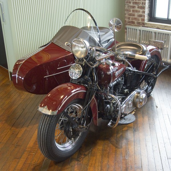 1946 Harley-Davidson “Knucklehead” with Sidecar